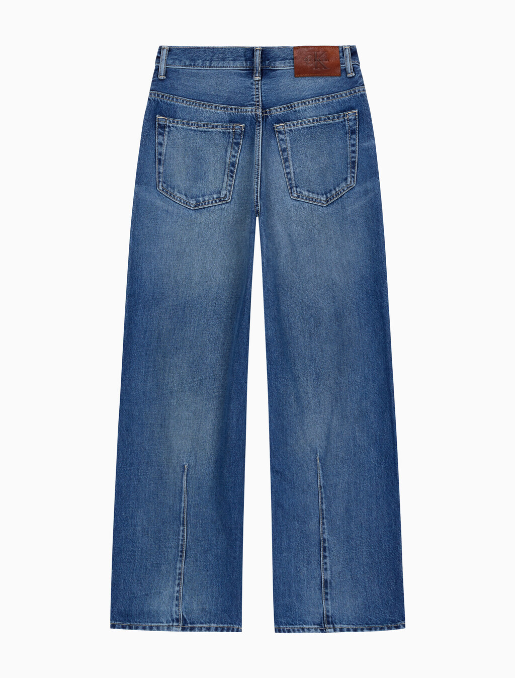 Buy 남성 배럴핏 럭키 스타 데님 in color Mid blue