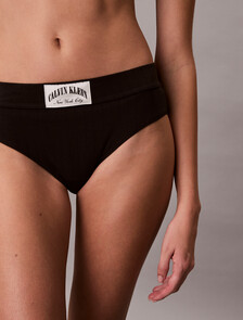 Buy 여성 헤리티지 애슬레틱 비키니 in color BLACK