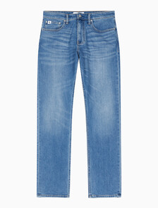 Buy 남성 어센틱 스트레이트핏 미드블루 37.5 기능성 데님 in color CHALKY BLUE