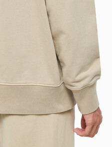 Buy 남성 모노로고 내츄럴 크루넥 in color BEIGE