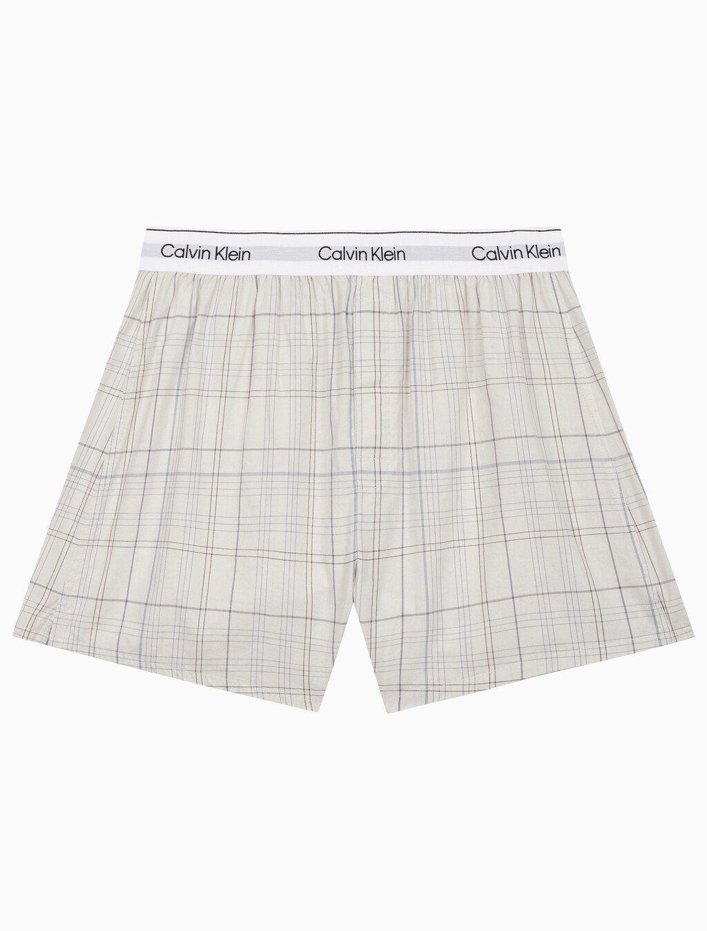 Buy 남성 코튼 포플린 박서 in color CROSSHAIR PLAID CHALK