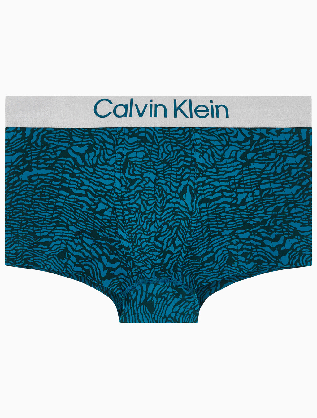 Buy 남성 브러시드 마이크로파이버 스트레치 로우 라이즈 트렁크 in color Blue
