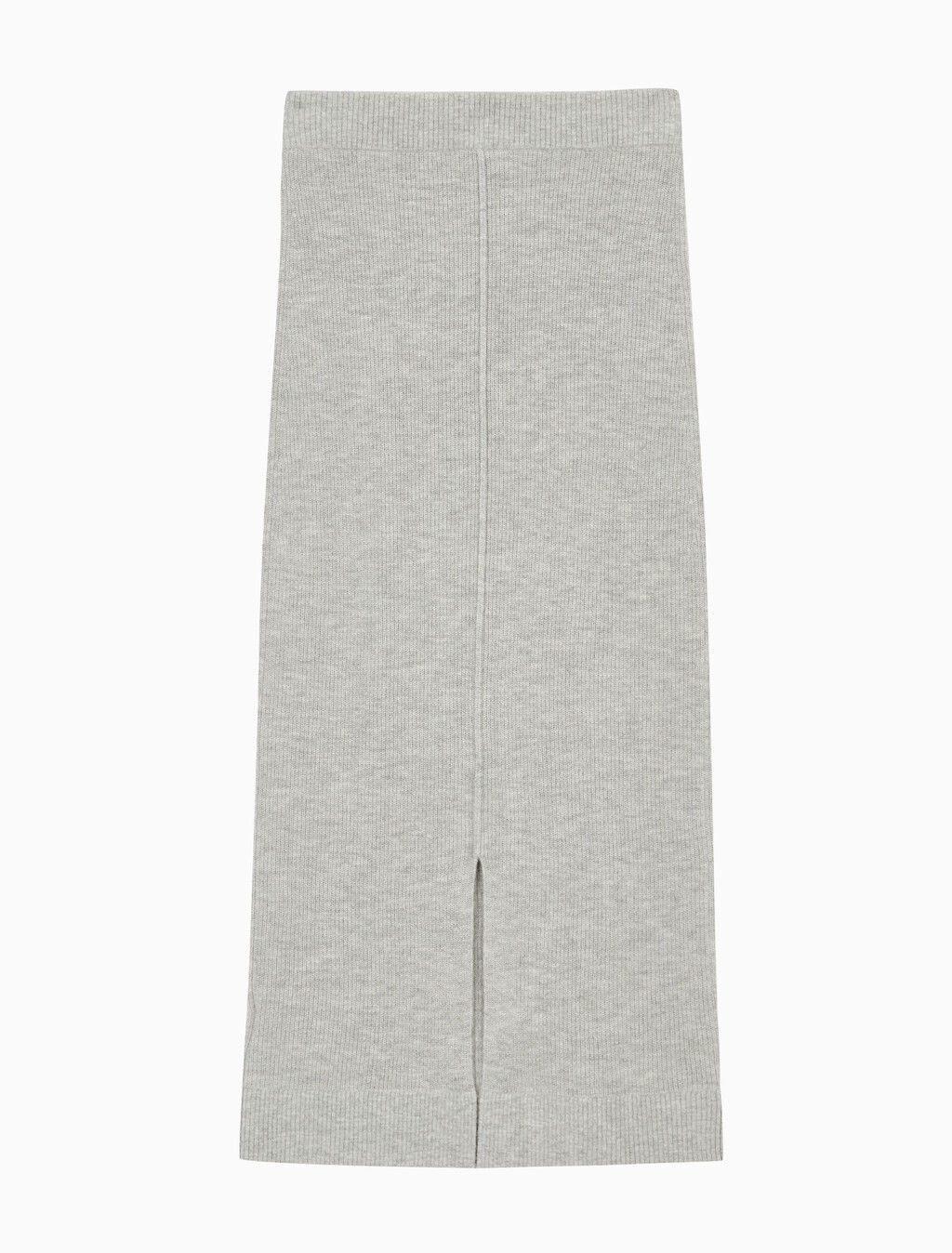 Buy 여성 하이라이즈 스웨터 미디 스커트 in color LIGHT GREY HEATHER