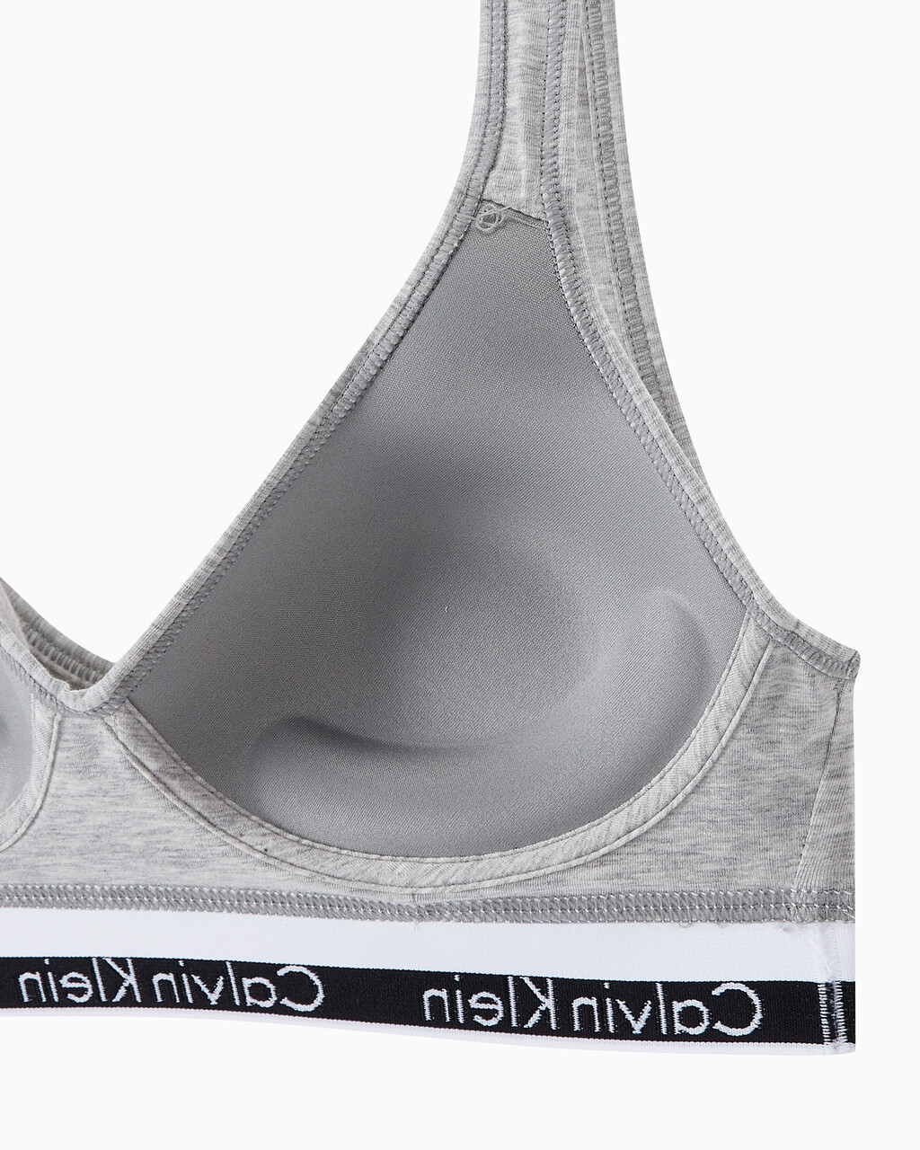Buy 여성 모던 코튼 리프트 브라렛 in color GALAXY GREY