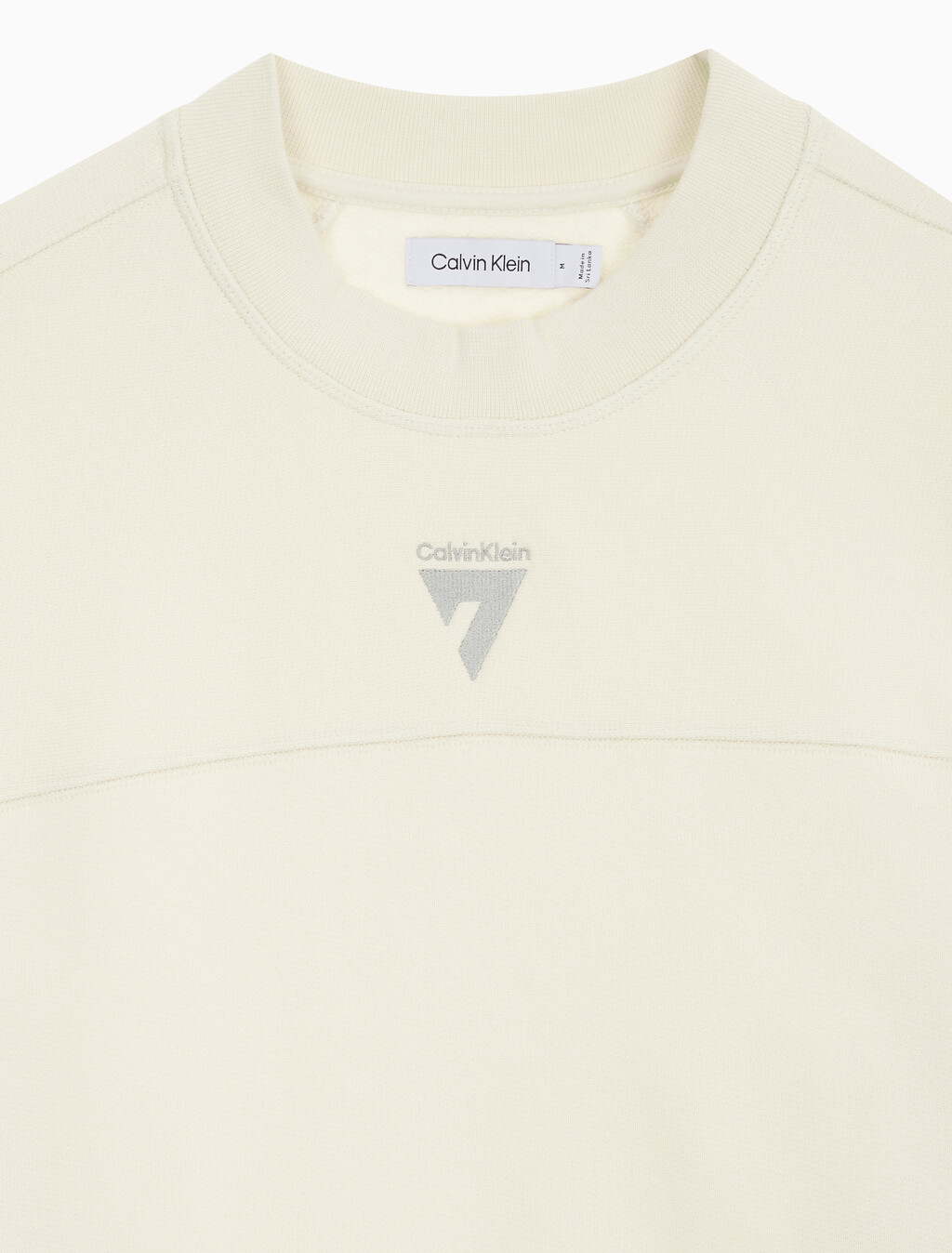 Buy [손흥민 캡슐] 남성 릴렉스 테리 크루넥 스웻셔츠 in color BEIGE