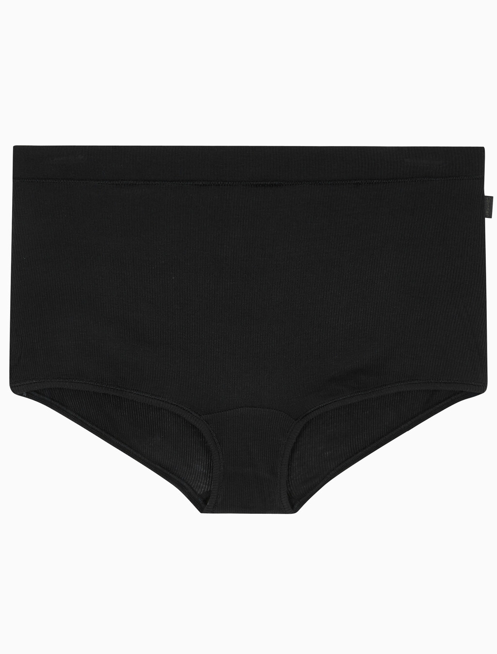 Buy 여성 CK 아이디얼 모달 립 미드라이즈 보이쇼츠 in color BLACK