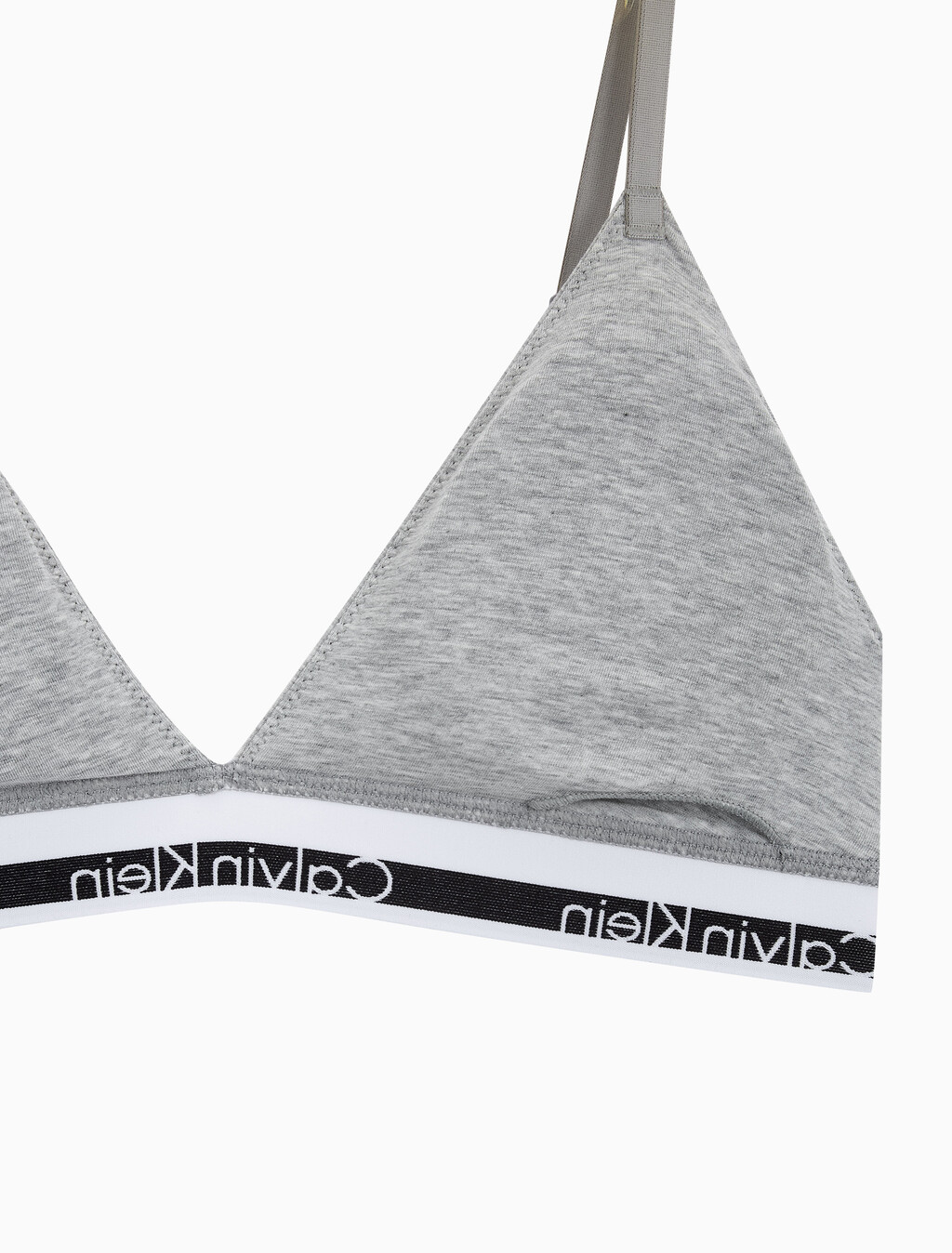 Buy 여성 아이콘 코튼 모달 트라이앵글 in color GREY HEATHER