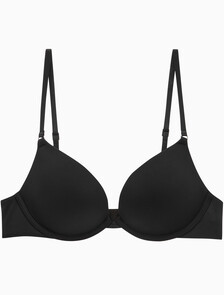 Buy 여성 미니멀리스트 AF 푸쉬업 브라 in color BLACK
