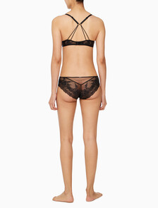 Buy 여성 CK 블랙 브라이덜 AF 플런지 푸쉬업 브라(ADD A SIZE) in color BLACK