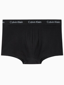 Buy 남성 코튼 스트레치 로우 라이즈 드로즈 5PK in color BLACK/CHARCOAL/NAVY/SKY BLUE/BLACK