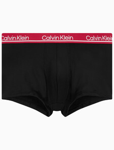 Buy 남성 CK 마이크로 플러스 로우 라이즈 드로즈 3PK in color BLACK