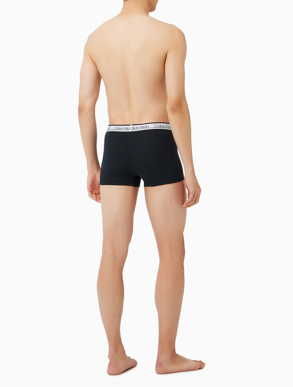 Buy 남성 WB 코튼 스트레치 버라이어티 팩 트렁크 4PK in color Blue / Black / Black / Grey