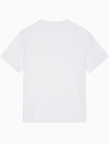 Buy 남성 레귤러핏 그래픽 워시 반팔 티셔츠 in color BRILLIANT WHITE
