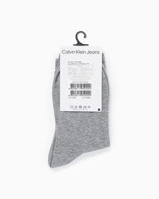 Buy 여성 모노그램 로고 크루 삭스 (블랙 1 PAIR) in color URBAN CHIC