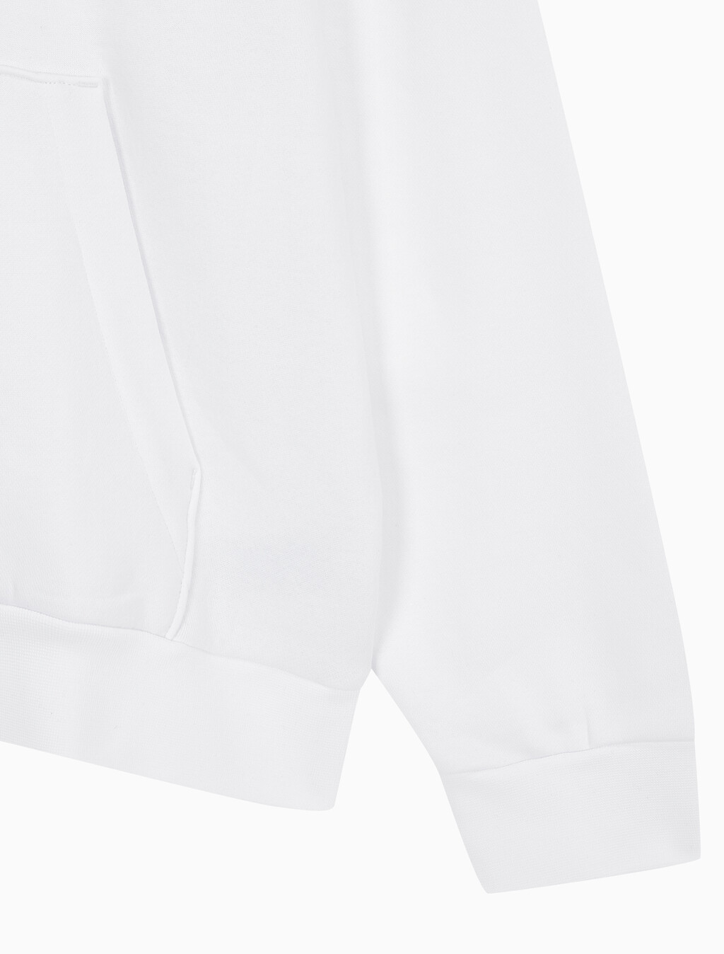 Buy 남성 롱슬리브 아카이브 플리스 후디 in color BRILLIANT WHITE