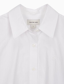 Buy 여성 크롭 패션 셔츠 in color BRIGHT WHITE