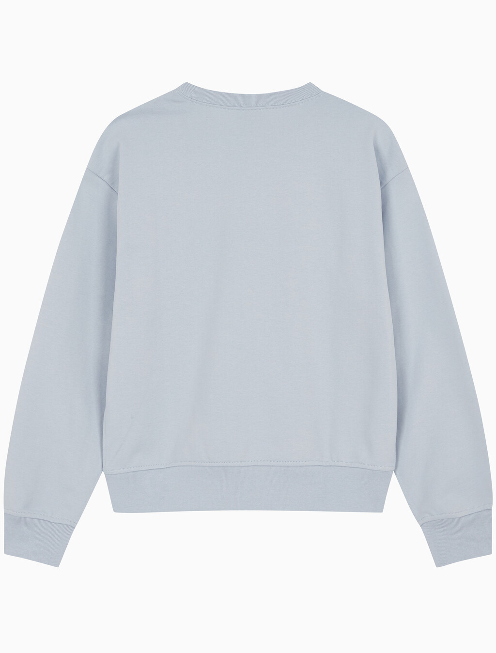 Buy 여성 모노로고 프렌치테리 릴렉스핏 스웻셔츠 in color LIGHT BLUE