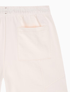 Buy 남성 시즈널 트리플 모노그램 스웨트 쇼츠 in color ANCIENT WHITE