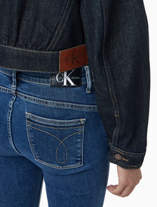 Buy 여성 린스 데님 자켓 in color TENCEL RINSE BLUE