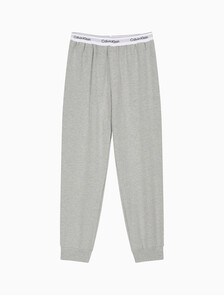 Buy 여성 모던 코튼 라운지 조거팬츠 in color GREY HEATHER