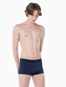 Buy 남성 CK 블랙 쿨링 로우라이즈 드로즈 in color BLUE SHADOW