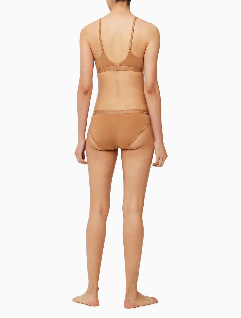 Buy 여성 폼투바디 브라렛 in color SANDALWOOD