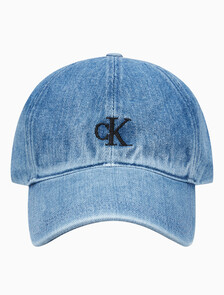Buy 남녀공용 CKJ 데님 볼캡 in color DENIM