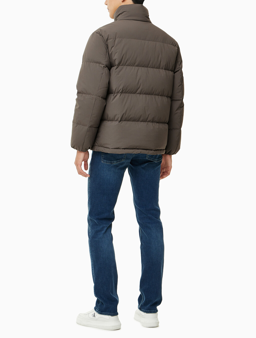 Buy 남성 베이직 에센셜 다운 푸퍼 자켓  in color BROWN