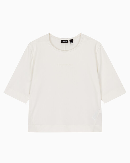 여성 박시 핏 에센셜 기능성 반팔 티셔츠