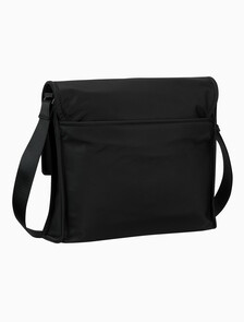 Buy 남성 슬릭 나일론 메신저 라지 in color BLACK
