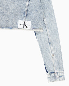 Buy 여성 익스트림 90's 크롭 데님 재킷 in color 028A CHALKY BLU