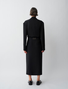 Buy HALLIE WOMENS SKIRT in color BLACK