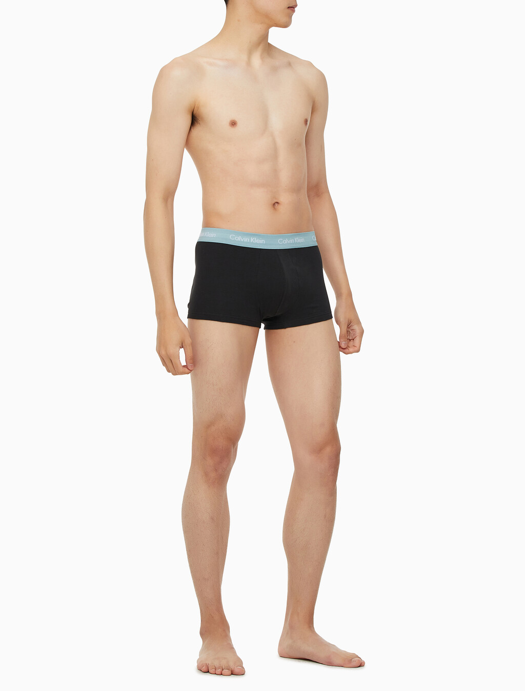 Buy 남성 EU 코튼 스트레치 3PK 로우 라이즈 드로즈 3PK in color BLACK BODIES WITH ARONA/POMPIAN RED/ASHFORD GREY WBS