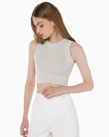 Buy 여성 하프집업 와이드 카라 스웨터 in color WHITE