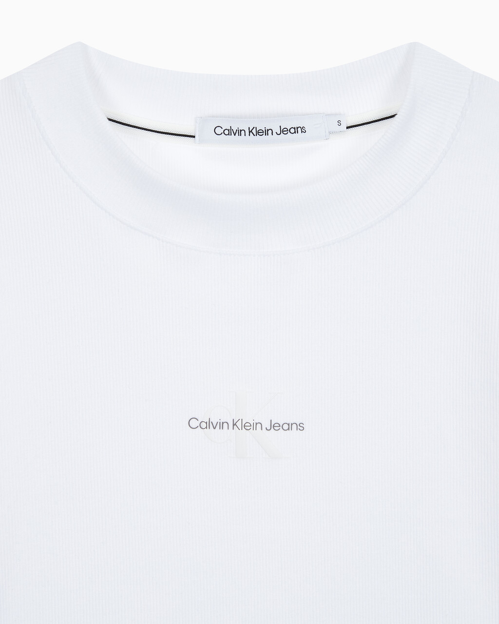 Buy 여성 모노그램 베이비 티셔츠 in color BRIGHT WHITE