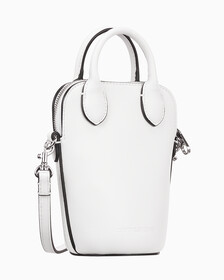 Buy 여성 CKJ 미니멀 모노그램 카메라백 in color BRIGHT WHITE