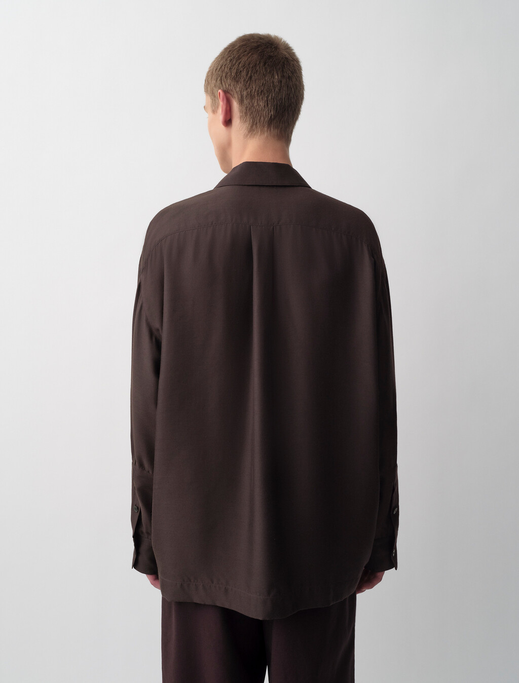 Buy ATLAS MENS WOVEN SHIRT in color DARK GREY