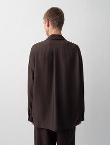 Buy ATLAS MENS WOVEN SHIRT in color DARK GREY