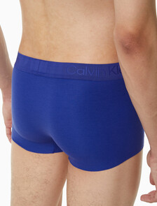 Buy 남성 CK 블랙 코튼 싱글 드로즈 in color SPECTRUM BLUE/SPICY ORANGE