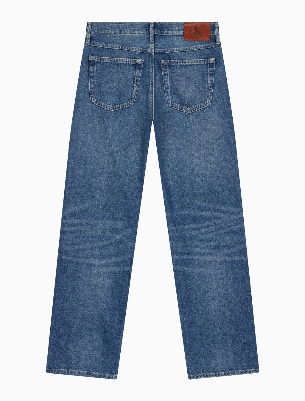 Buy 남성 90's 스트레이트핏 미드블루 라이트웨이트 데님 in color SHOCKWAVE