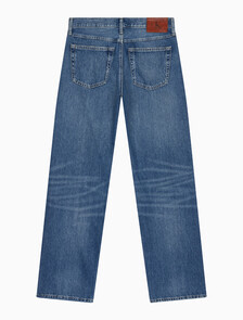 Buy 남성 90's 스트레이트핏 미드블루 라이트웨이트 데님 in color SHOCKWAVE