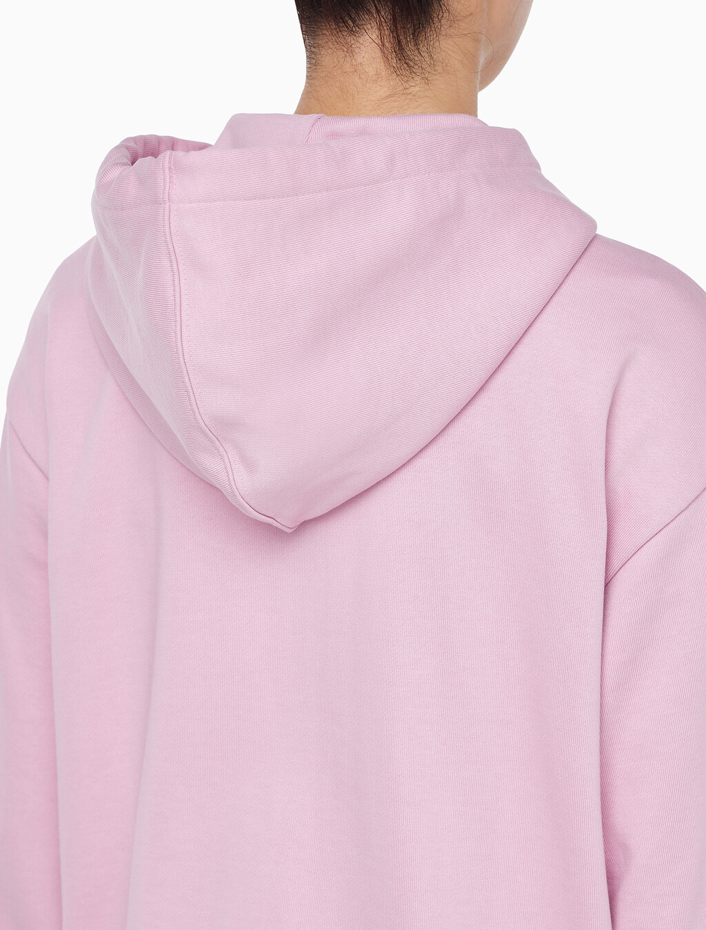 Buy 여성 모노그램 프렌치 태리 풀집업 후디 in color Pink