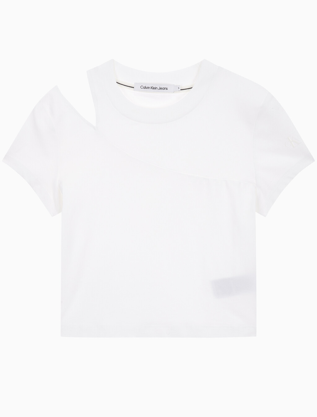 Buy 여성 메타 CK 베이비 티셔츠 in color BRIGHT WHITE