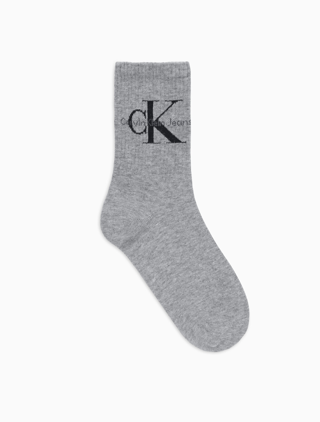 Buy 여성 모노그램 로고 크루 삭스 (블랙 1 PAIR) in color URBAN CHIC