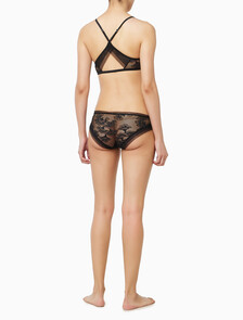 Buy 여성 CK 블랙 브라이덜 AF 푸쉬업 브라 in color BLACK