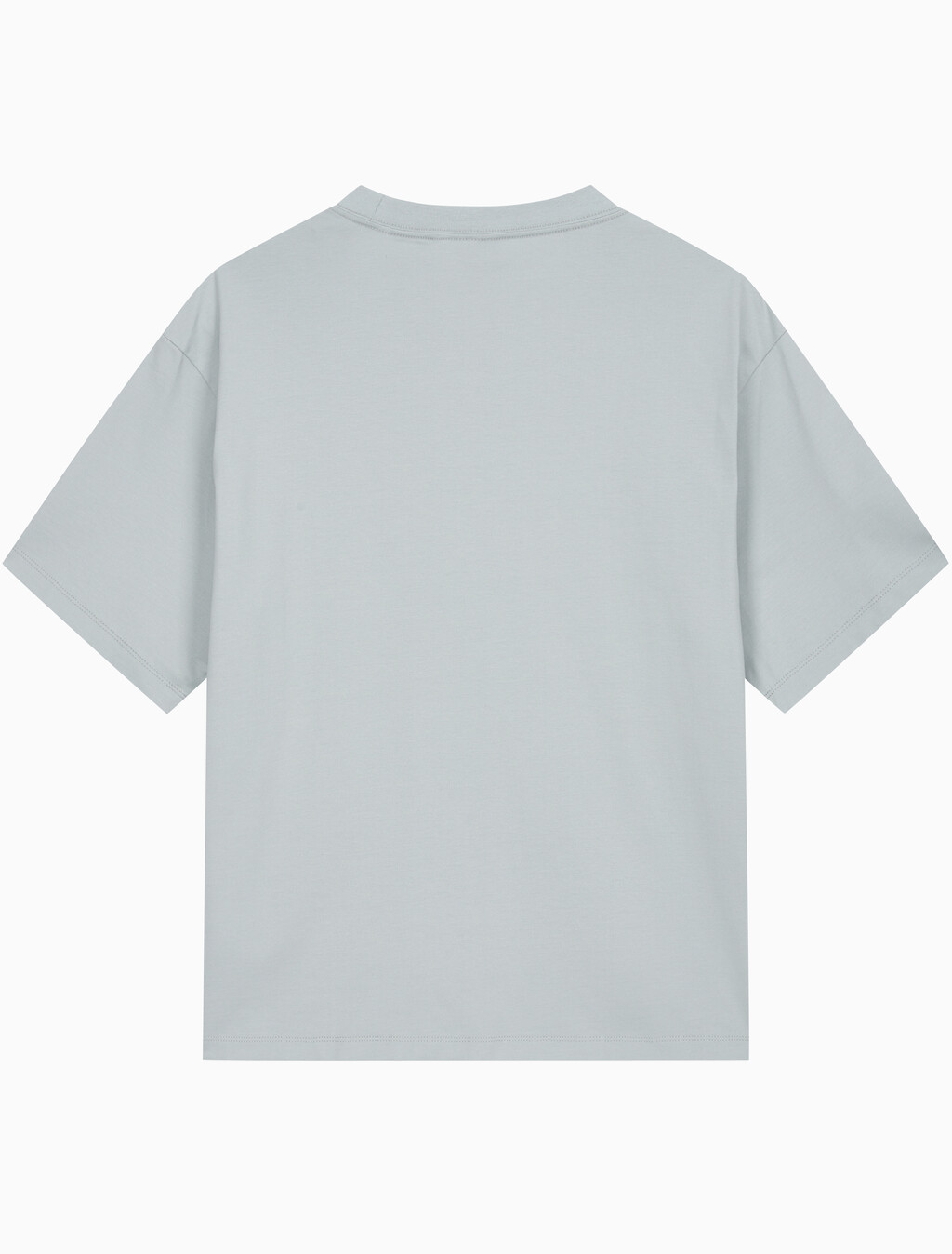 Buy 남성 릴렉스핏 히어로 모노그램 로고 반팔 티셔츠 in color PURITAN GRAY