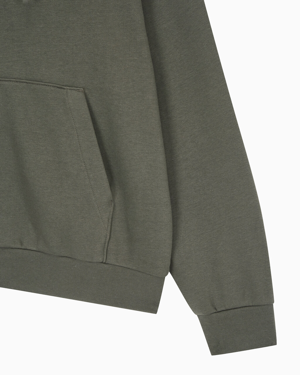Buy 남성 아카이브 로고 플리스 집업 후디 in color CHARCOAL
