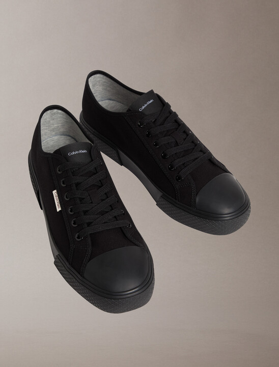 남성 알바로 레이스업 캔버스 스니커즈