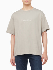 Buy 남성 릴렉스핏 헤비 코튼 크루넥 반팔 티셔츠  in color VINTAGE KHAKI