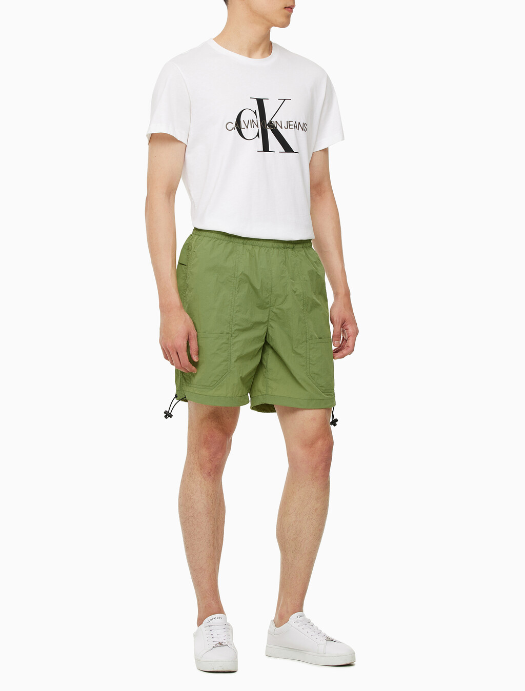 Buy 남성 기능성 나일론 UV 쇼츠 in color KHAKI